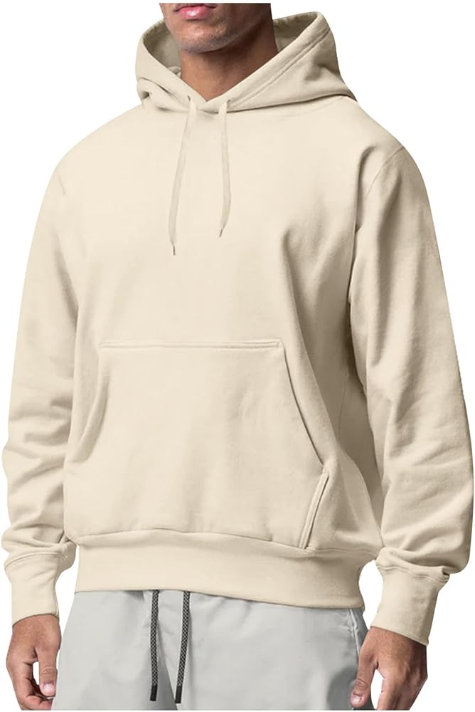 PENT PUBLIC CLOTHING ARTICLE 3019 MEN'S FLEECY HOODIE SWEATSHIRT
