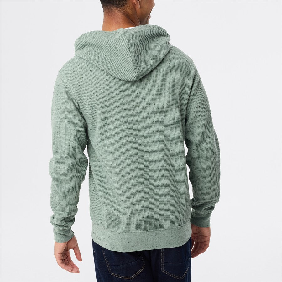 PENT PUBLIC CLOTHING ARTICLE 2093 MEN'S WAFFLE HOODIE